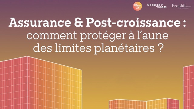 Assurance & Post-croissance : comment protéger à l’aune des limites planétaires ?